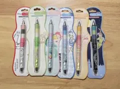 【限定】シャープペン ドクターグリップ ディズニーデザイン 6種セット