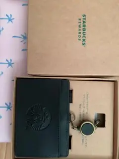 Starbucks リサイクルレザー IDカードホルダー
