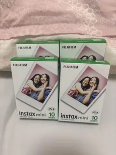FUJIFILM instaxmini チェキフィルム　１０枚入　４箱セット
