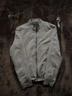 ZARA MAN archive フェイクスエードジャケット Opium 短丈