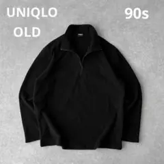 90s OLD UNIQLO ハーフジップ フリース archive Y2K