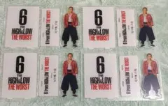 6 from HiGH&LOW THE WORST 尾々地真也アクスタ4点セット