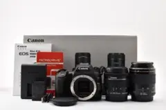 超美品　1966ショット　EOS Kiss X9 デジタル一眼レフ　ダブルレンズ 超美品 1966ショット EOS Kiss X9 デジタル一眼レフ ダブルレンズ