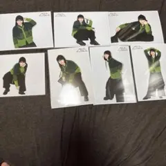 M!LK 吉田仁人 生写真 26歳 生誕 緑衣装 7枚セット ③