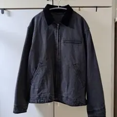 GU ウォッシュドコットンワークジャケット