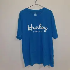 u*.様 Hurley 青 Tシャツ XL アメカジ　ブルー