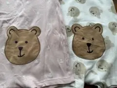 baby gap くま　ロンパース 2枚　まとめ売り