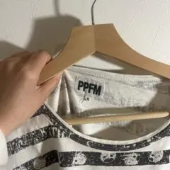 PPFM ストライプ Tシャツ Mサイズのサムネイル