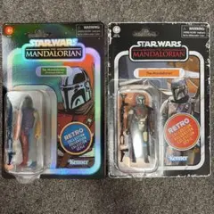 Star Wars Retro Collection 2体セット　マンダロリアンのサムネイル
