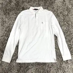 ポロシャツ長袖白
