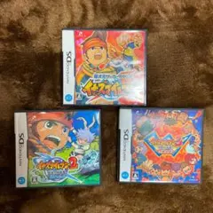 イナズマイレブンカセット3つ