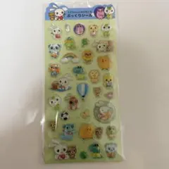【美品】西松屋　ミミちゃんとなかまたち ぷっくりシール