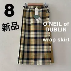 【新品】NOLLEY'S別注！オニールオブダブリン キルトスカート 8 チェック