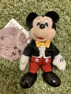 ミッキーマウス ぬいぐるみ タキシード　新品未使用