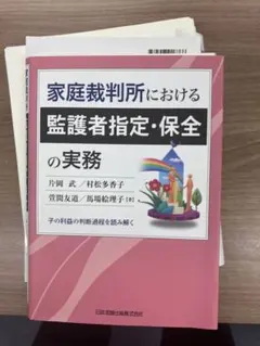 【裁断済】家庭裁判所における監護者指定・保全の実務