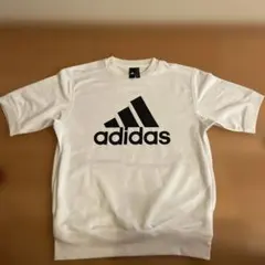 adidas 半袖スウェット ホワイト ロゴ入りのサムネイル