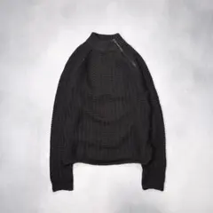 EMPORIO ARMANI - side zip high neck knit - メルカリ