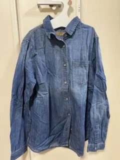 HEART MARKET デニムブルー 長袖シャツ L