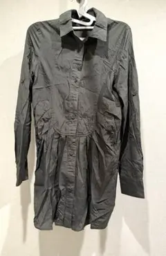 B DONNA 長袖シャツ ダークグレーのサムネイル