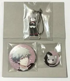 うたプリ パーティスタイル 缶バッジ アクリルマスコット 蘭丸 グラナータ