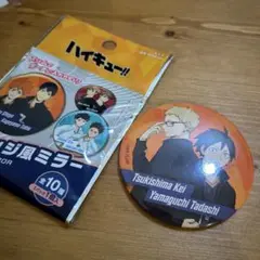 ハイキュー!! 缶バッジ風ミラー 1個