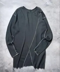 CREOLMEクレオルム スリットカットソー チュニック丈カットソー