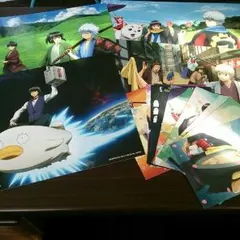 銀魂 イラストカード？とポストカード