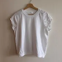 homspun ￼天竺 キャップスリーブ Tシャツ Mのサムネイル