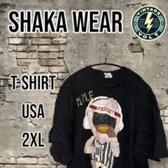 人気モデル Vintage SHAKA WEAR T-shirt USA規格