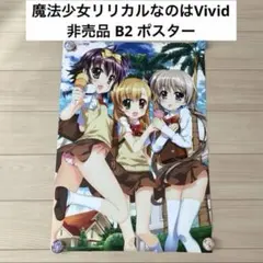 ⑨非売品！魔法少女リリカルなのはVivid B2 ポスター ハロウィン