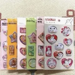 ディズニー　ウォーターシール　『６枚セット』　セリア