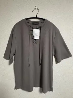 CLEL ファンクショナリー サーマルレースアップ半袖Tシャツ