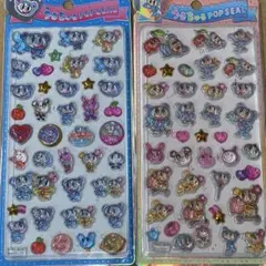 【訳あり】エンジェルブルー シール2枚セット♪ナカムラくん おまけ付き