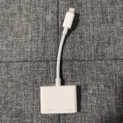 iPhone Lightning to HDMIアダプター