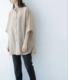 ローリーズファーム シアーシャツ　半袖