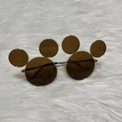 ミッキー ブラウンレンズサングラス