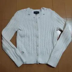 POLO RALPH LAUREN ケーブルニットカーディガン M(8-10)
