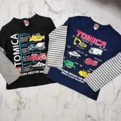 トミカ 長袖カットソー 110 2枚セット