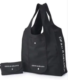 DEAN & DELUCA 折りたたみエコバッグ ブラック
