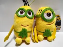 ミニオンズ　ケビン／スチュアート　マスコット　ぬいぐるみ 2体 （7-1006）
