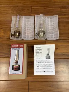 コールマン IL ルミエールランタン使用1～2回 ガス缶新品 ガラス