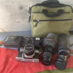 ☆【動作未確認】Konica C35 Minolta SRT101＆レンズセットのサムネイル