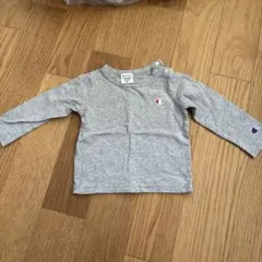 Champion 長袖カットソー 80サイズ グレー