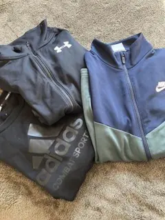 NIKE アディダス アンダーアーマー トレーナーセット 3点