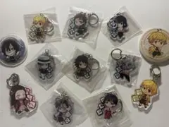 鬼滅の刃 アクリルキーホルダー 缶バッチ