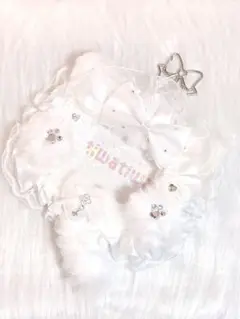 ♡硬質♡デコ♡ケース♡レース♡色変更可♡推し♡グッズ♡B8♡No.126