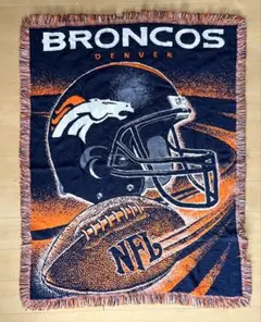 USA製 NFL Broncos デンバー・ブロンコス アメフト ラグ