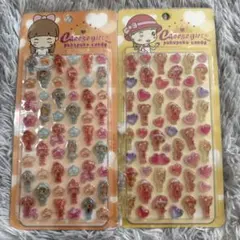 チーズガールぷくぷくキャンディーシール