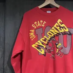 IOWA STATE CYCLONES カレッジ スウェット USA製 90s