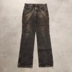 ラングラー 936 W31 ブラックデニム 黒 古着 90s ボトム 19097